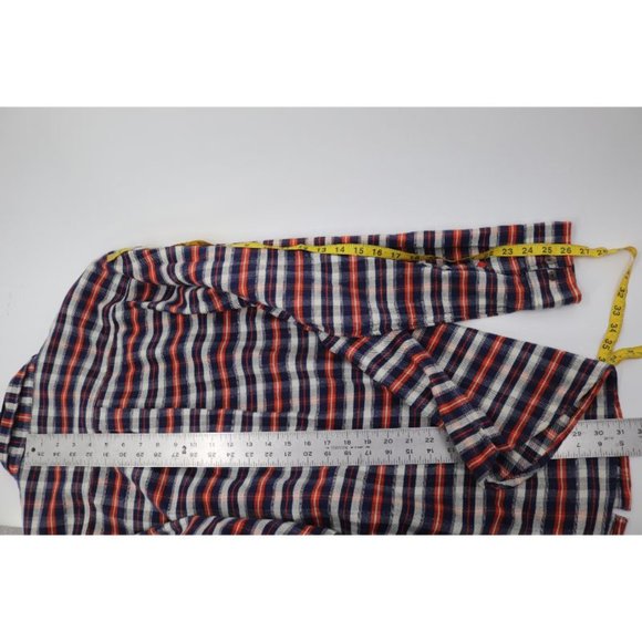 Carbon 2 Cobalt men's XXL long sleeve button up flannel shirt corduroy detail - Picture 7 of 10